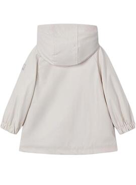 Impermeabile beige per bambina Mayoral.