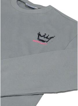 Maglietta oversize verde Mayoral per bambina