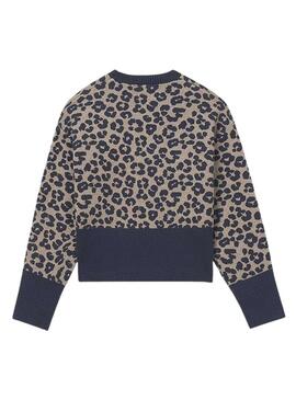 Maglia Mayoral leopardo per bambina.