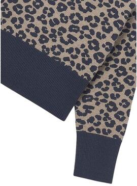 Maglia Mayoral leopardo per bambina.