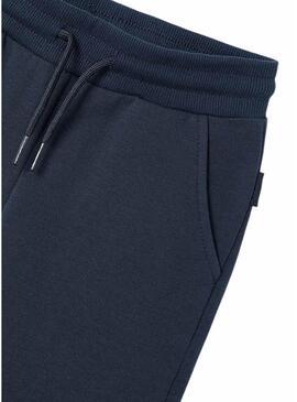 Pantaloni sportivi Mayoral di base blu marino per bambino
