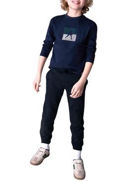 Pantaloni sportivi basic neri per bambino Mayoral