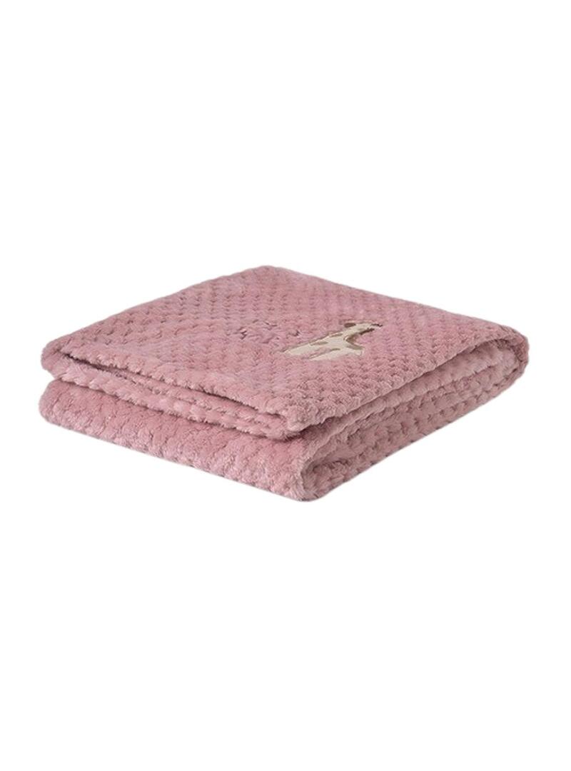 Coperta Mayoral in doppio pelo rosa per bambini