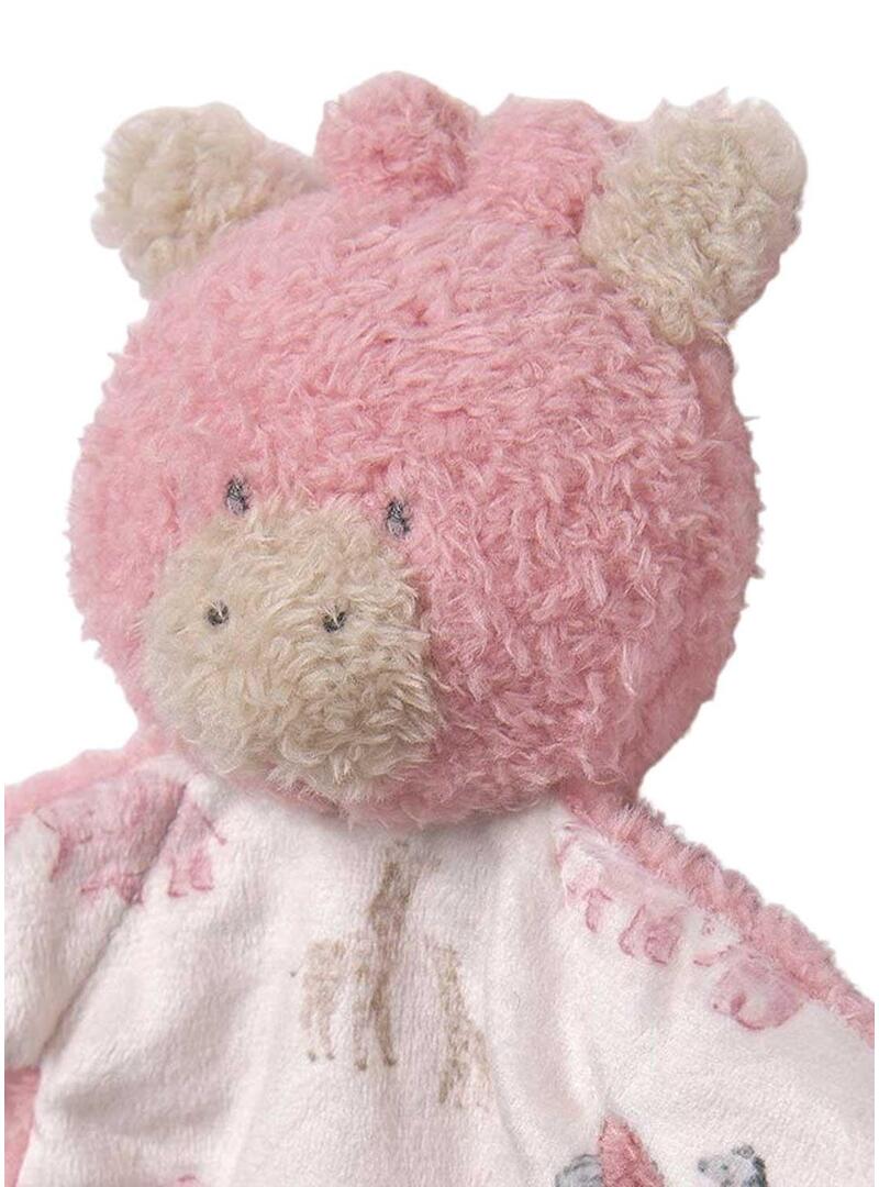 Culla rosa del ciuccio per bambini.