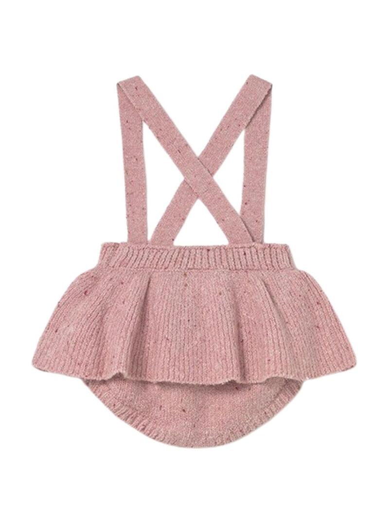 Set Mayoral gonna 3 pezzi rosa per neonato.