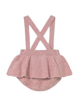 Set Mayoral gonna 3 pezzi rosa per neonato.