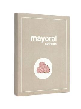 Set Mayoral gonna 3 pezzi rosa per neonato.