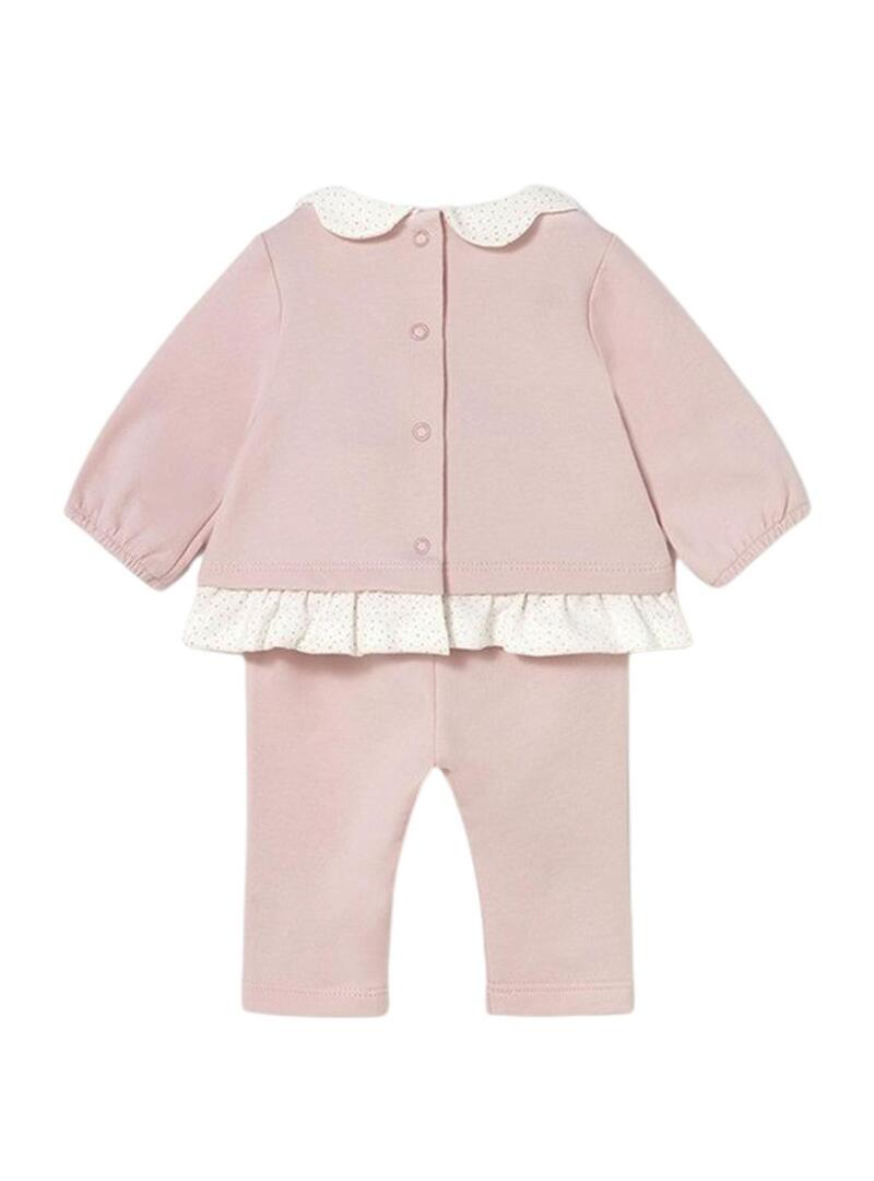 Set Mayoral leggings e maglietta rosa per bambino