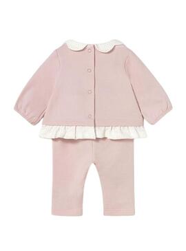 Set Mayoral leggings e maglietta rosa per bambino