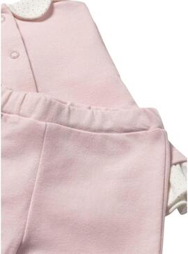 Set Mayoral leggings e maglietta rosa per bambino