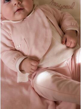 Set Mayoral leggings e maglietta rosa per bambino