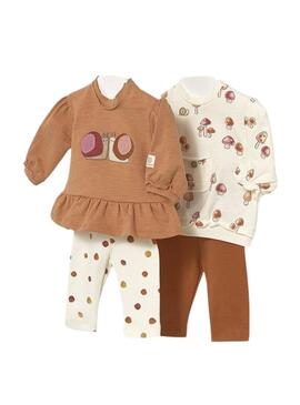 Set Mayoral leggings 4 pezzi per neonato