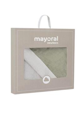 Asciugamano Mayoral verde per bambini
