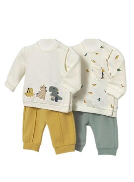 Set 4 pezzi Mayoral dinosauro per bambino