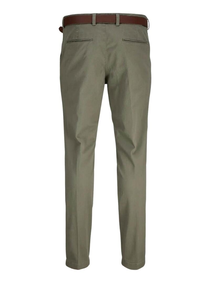 Pantaloni Jack and Jones Marco verde per uomo