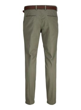 Pantaloni Jack and Jones Marco verde per uomo