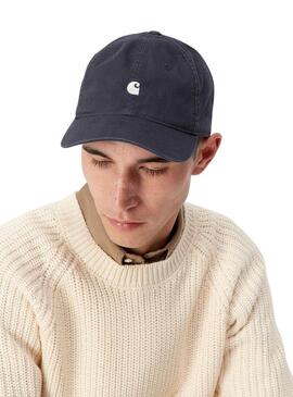 Cappello Carhartt Madison Wax blu marino per donna e uomo