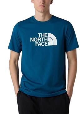 Maglietta The North Face Easy blu per uomo
