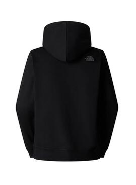 Felpa The North Face Drew Peak nera per uomo.