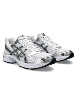 Scarpe Asics Gel 1130 bianche e argento per donna