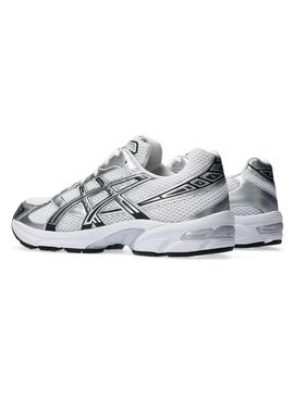 Scarpe Asics Gel 1130 bianche e argento per donna