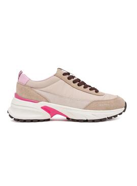 Sneakers Calvin Klein Jeans Hike Runner rosa per donna
