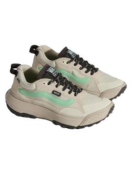 Scarpe Vans Crosspath beige e verde per donna
