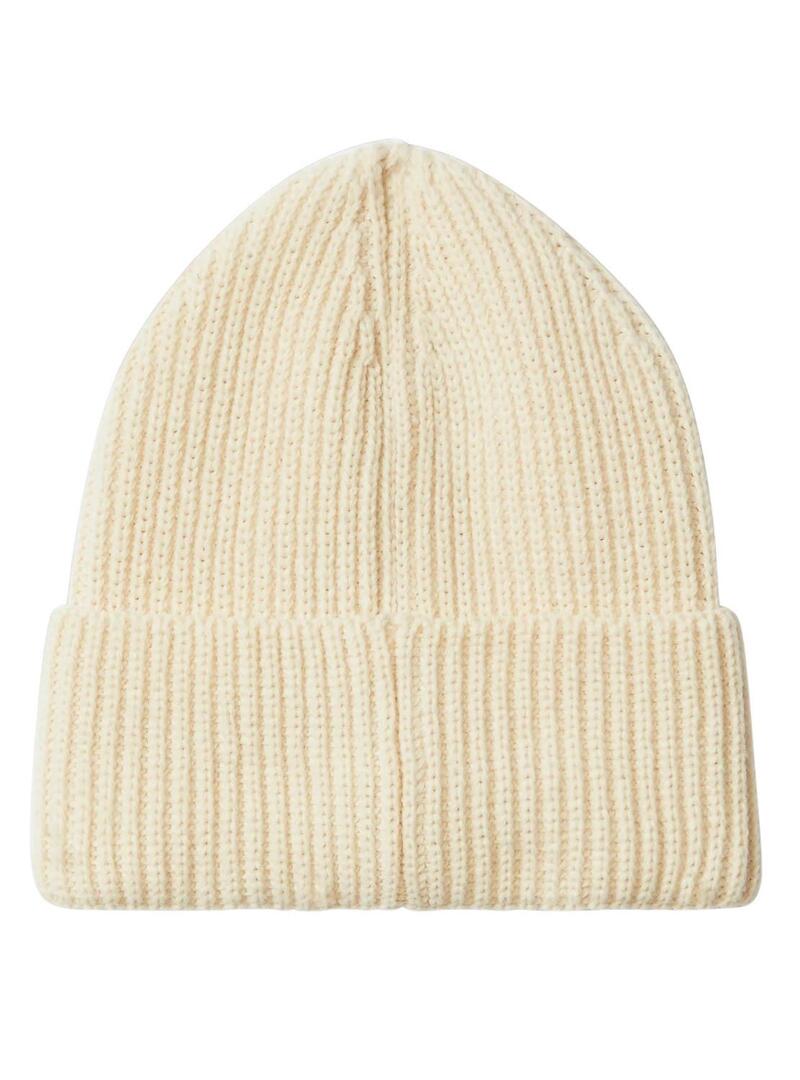 Cappello Calvin Klein Monogram Rib beige per bambini