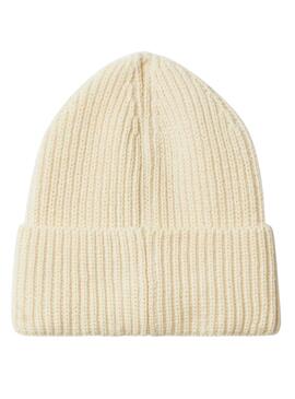 Cappello Calvin Klein Monogram Rib beige per bambini