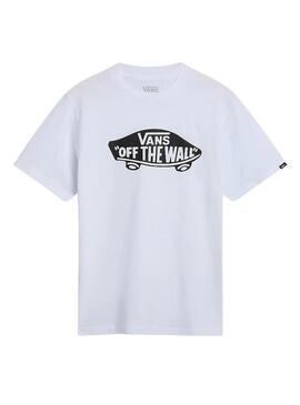 Maglietta Vans Style76 Bianca per bambino