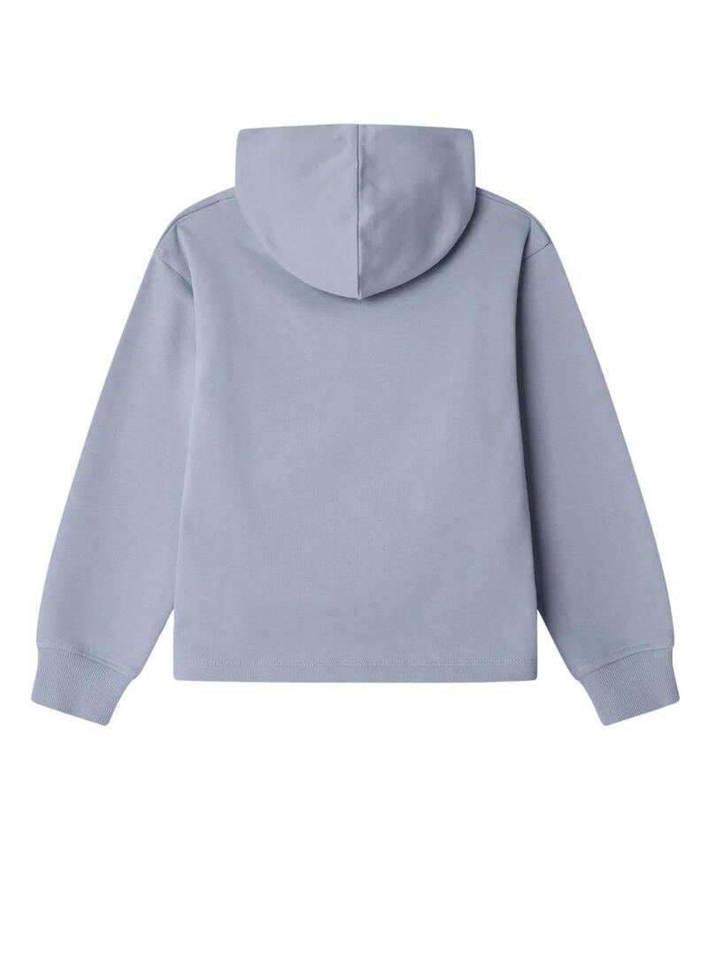 Felpa Pepe Jeans Anne blu per ragazze
