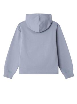 Felpa Pepe Jeans Anne blu per ragazze
