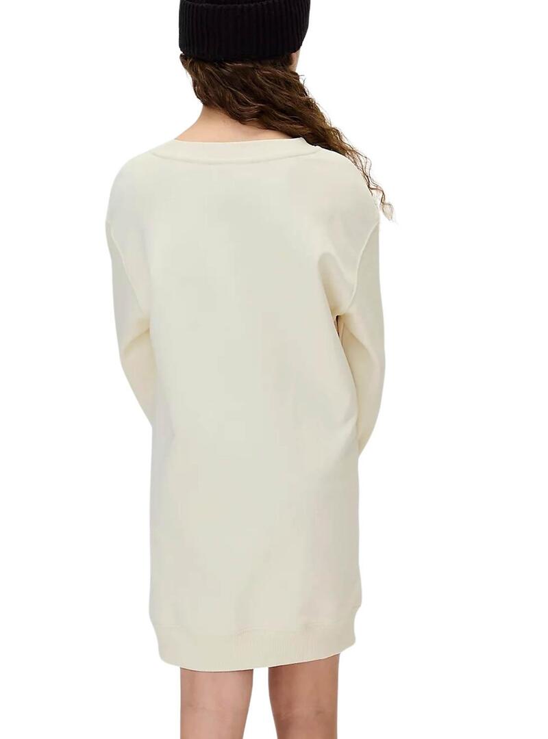 Abito Calvin Klein Towling Monogram beige bambina