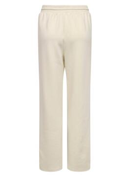 Pantaloni Only Scarlett beige per donna
