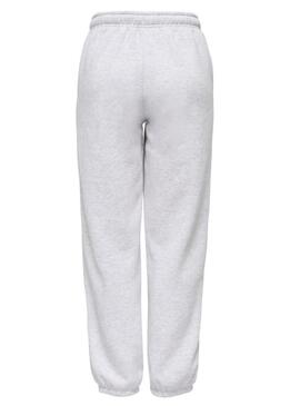 Pantaloni Only Best grigi da donna.