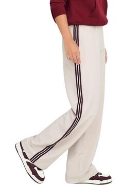 Pantaloni Only Mellie beige per donna