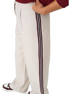Pantaloni Only Mellie beige per donna