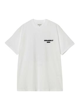 Maglietta Carhartt Wiptopia bianca per uomo