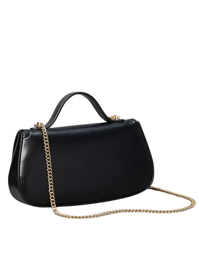 Borsa Calvin Klein Jeans con catena CK nera per donna