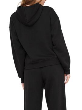 Felpa con cappuccio Only Best Hood nera da donna