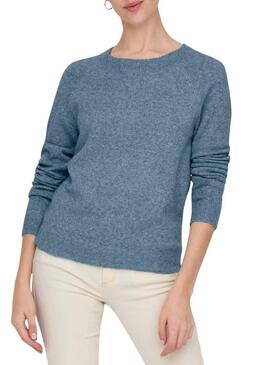 Maglia Only Ricca Blu per donna