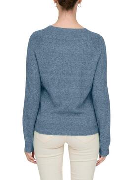 Maglia Only Ricca Blu per donna