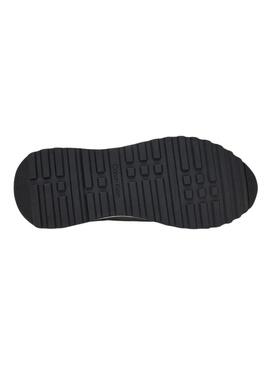 Sneakers Calvin Klein Low Top Lace nere per uomo.