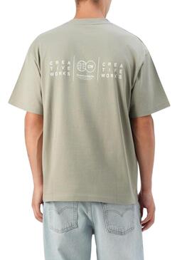 Maglietta Only and Sons Parker verde per uomo