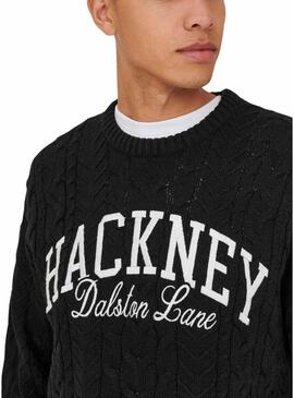 Maglia Only and Sons Mack nera per uomo