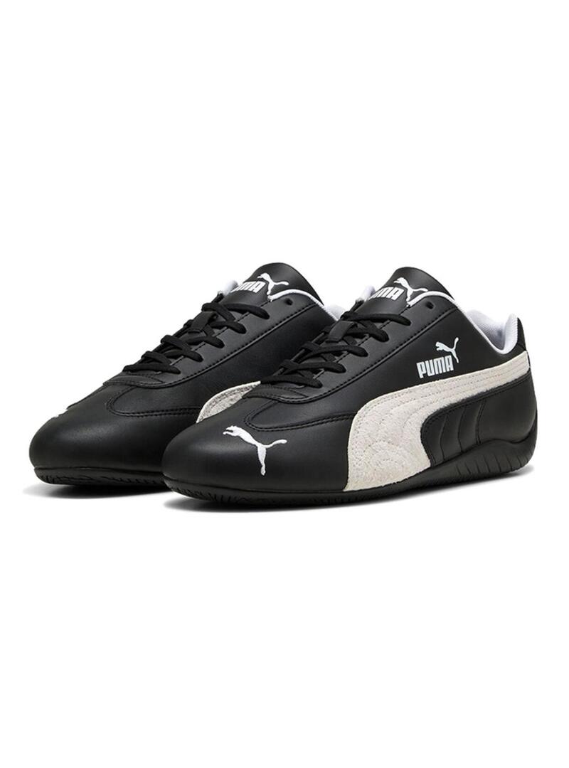 Scarpe Puma Speedcat in pelle nera per uomo