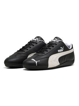 Scarpe Puma Speedcat in pelle nera per uomo