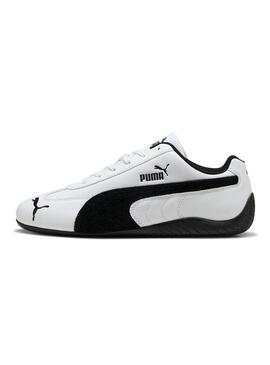 Sneakers Puma in pelle Speedcat bianche per uomo.