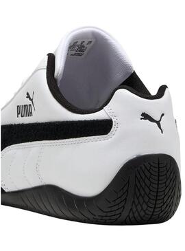 Sneakers Puma in pelle Speedcat bianche per uomo.
