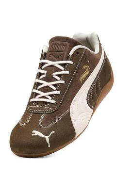 Scarpe Puma Speedcat Wine Club marrone per donna